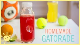 EAT  Homemade Gatorade [upl. by Oakleil]