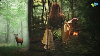 Enchanted Celtic Music  432Hz Nature Music  Magical Forest Sounds [upl. by Ahseekan]