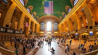 Walking Tour of Grand Central Terminal — New York City 【4K】🇺🇸 [upl. by Aspasia]