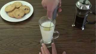 Aerolatte  The Original Steam Free Milk Frother [upl. by Crescen]