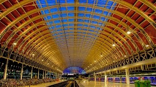 A Walk Around Londons Paddington Railway Station [upl. by Llednahs]