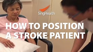 How To Position A Stroke Patient [upl. by Ahras]