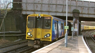 Half an Hour at 216  Birkenhead North Station 1022017  Class 507 508 terminus [upl. by Nerrot]