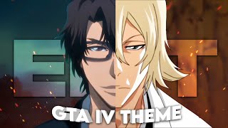 Aizen x Urahara  GTA IV Theme Edit [upl. by Bernj134]